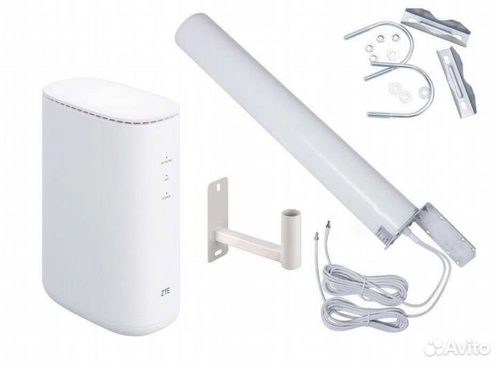 Интернет центр ZTE MF289D с антенной усилителем