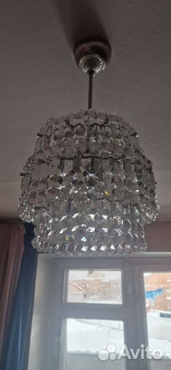 Люстра хрустальная