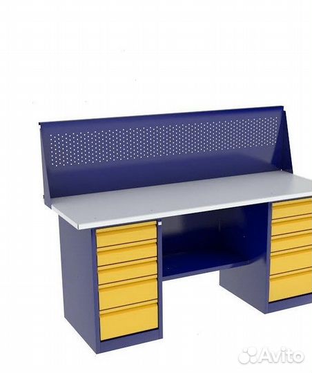 Верстак металлический для гаража/сто/автосервиса