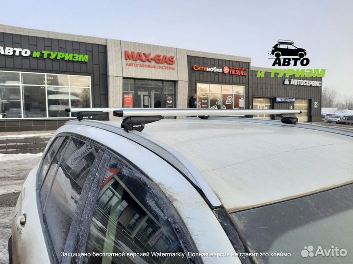 Багажник на крышу BMW x5 на рейлинг аэродинамика