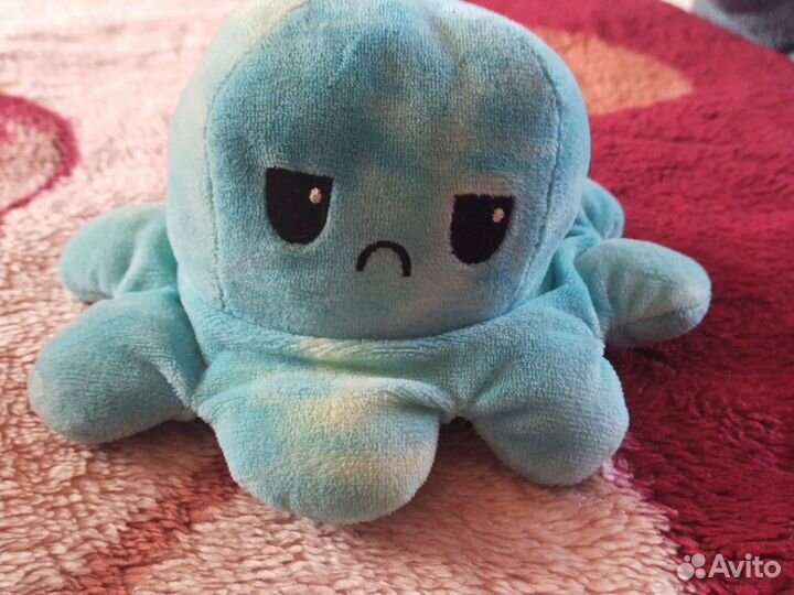Осминожка перевёртыш,плюшеваяигрушка