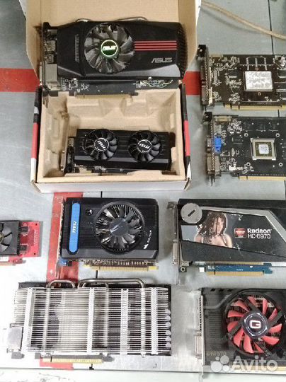 Видеокарты под ремонт