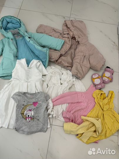 Одежда на девочку 92 98 пакетом