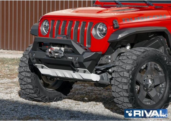 Силовой бампер передний rival Wrangler JK,JL