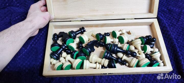 Шахматы деревянные из бука