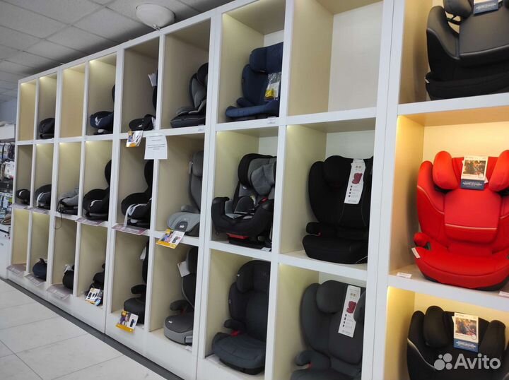 Автокресло от 9 месяцев до 12 лет в ассортименте