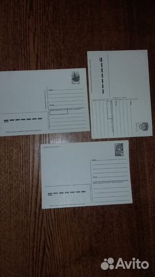 Металлическая коробочка,наборы открыток