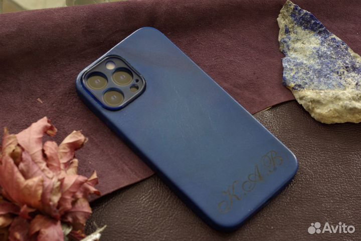 Чехол iPhone 13 Pro Max. Кожа. Handmade. На заказ