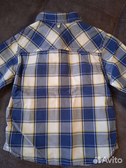 Рубашка zara для мальчика 92-98