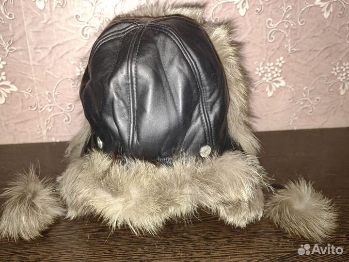Шапка-ушанка натуральная женская зимняя