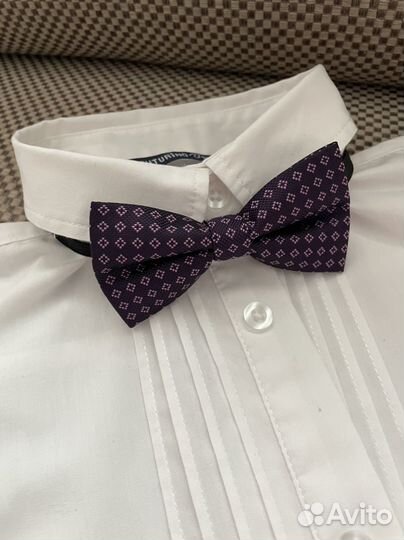 Рубашка белая парадная 116 122 128