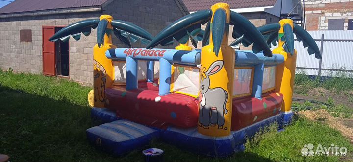 Аренда детского надувного батута