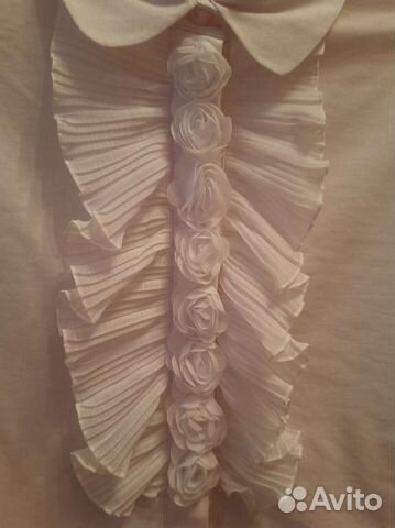 Блузка на девочку 140-152 хлопок