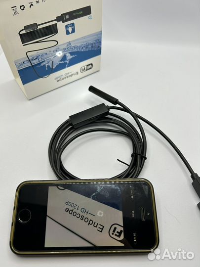 Эндоскоп для смартфона (гибкая камера)