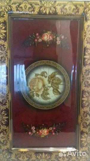 Поднос и вазы