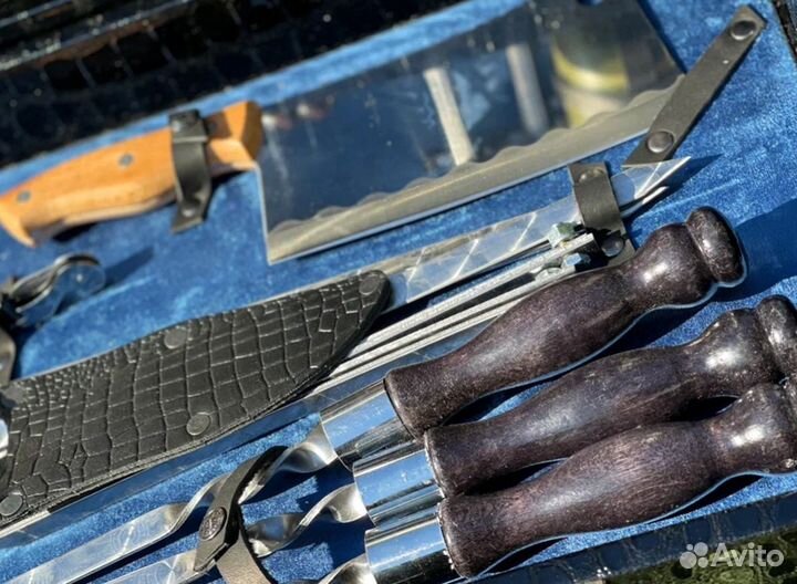 Шашлычный подарочный набор