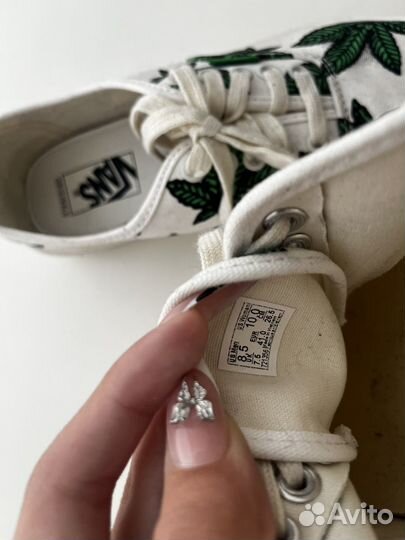 Кеды vans OG Authentic LX «Sweet Leaf»