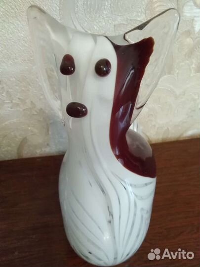 Статуэтка, цветное стекло СССР