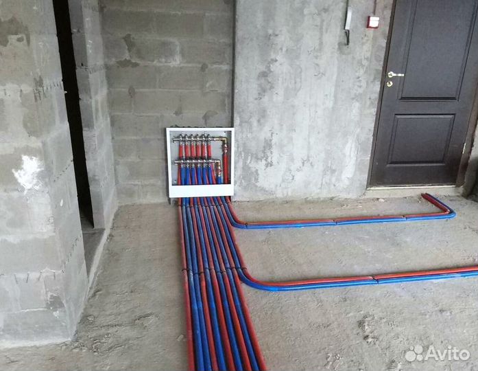 Услуги Сантехника Отопление Rehau Монтаж труб