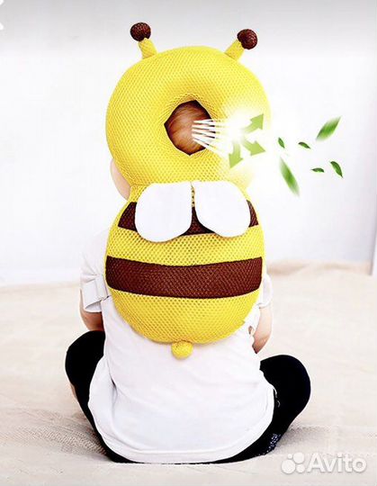 Защитный рюкзачек подушка для малыша