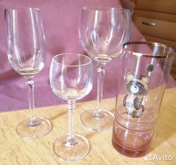 Бокалы bohemia. Cтаканы Латвия