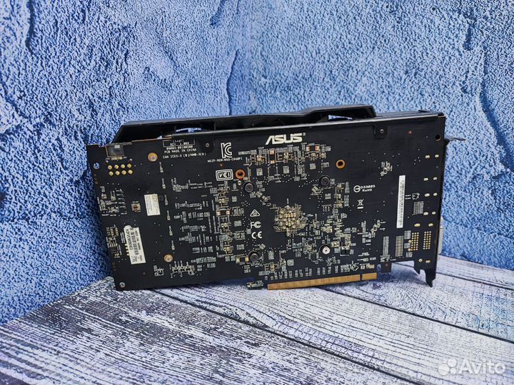 Видеокарта asus RX 570 strix OC