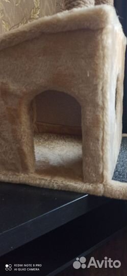 Игровой домик с когтеточкой зоомарк