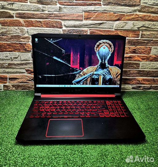 Игровой ноутбук acer nitro 5 Ryzen 5/1650 4гб/8ozu