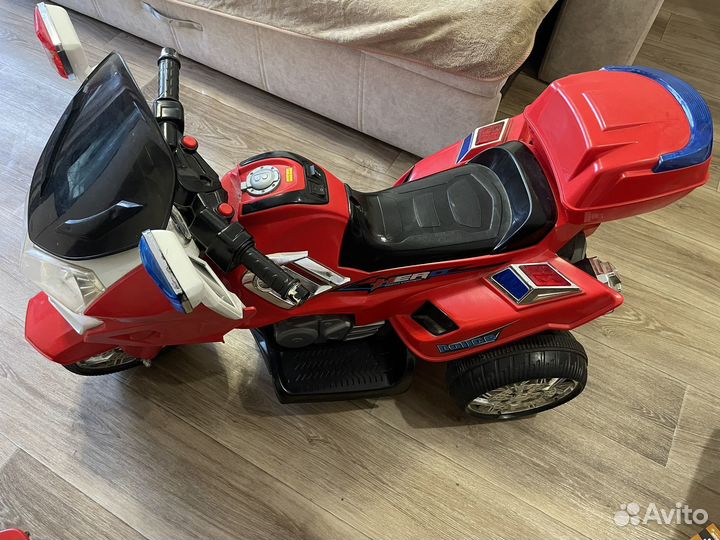 Детский электро мотоцикл электромобиль