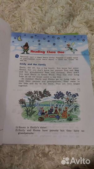 Книга для чтения англ язык 4 класс rainbow englih