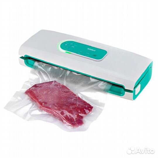 Упаковщик вакуумный kitfort кт-1511-3 140Вт бирюзо