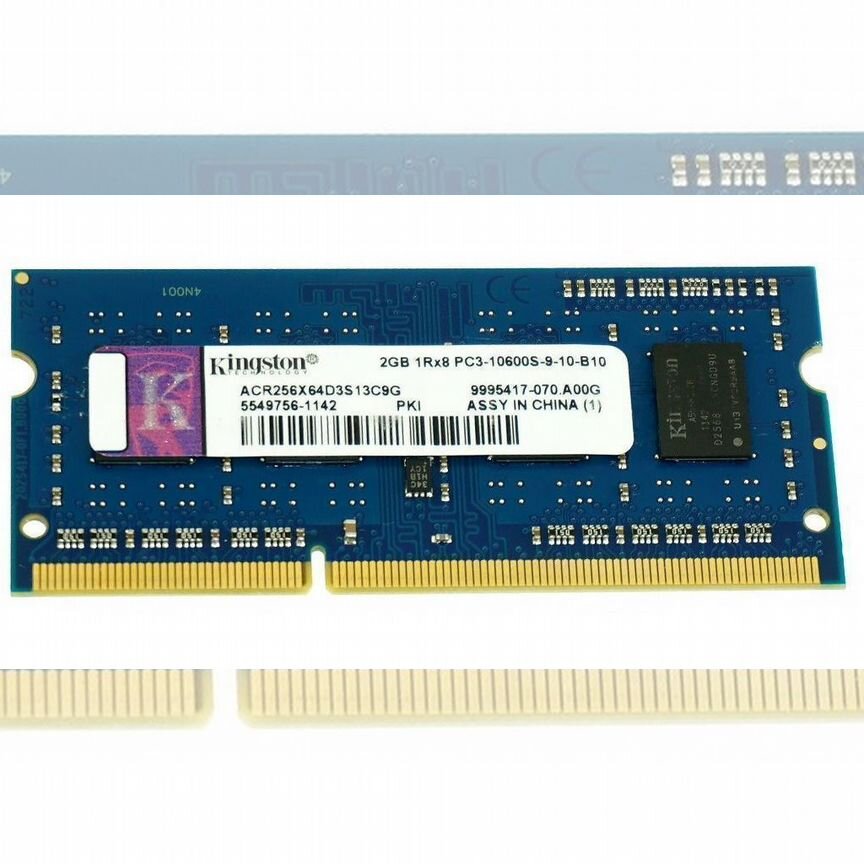 [ACR256X64D3S13C9G] Оперативная Память Kingston 2gb Acr256x64d3s13c9g