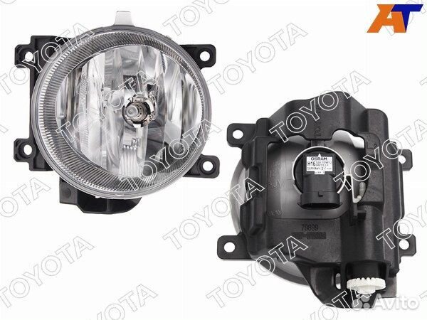 Фара противотуманная toyota land cruiser, toyota l