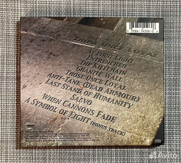 Bolt Thrower-Those Once Loyal CD Ltd.Edit Digipack