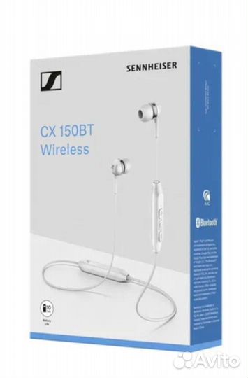 Наушники Sennheiser CX 150BT Wireless