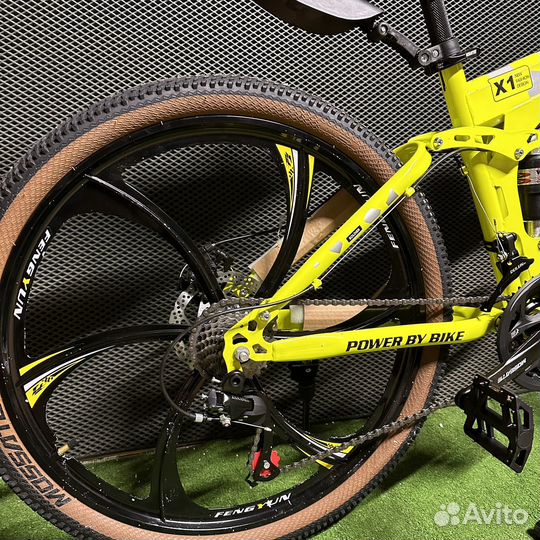 Велосипед новый 26 на литых дисках складной