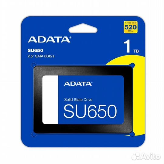 Твердотельный накопитель (SSD) A-data ASU650SS-1TT-R