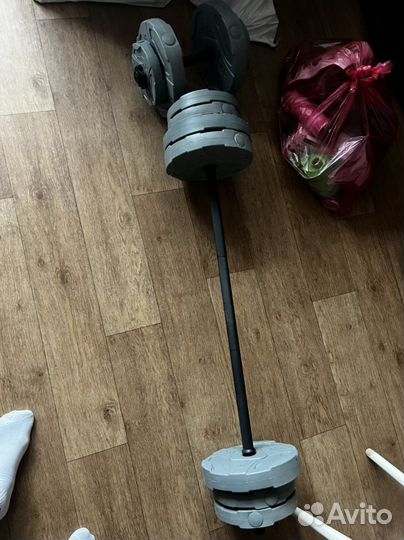 Штанга и гантели