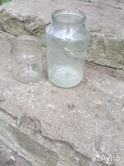 Банки стеклянные бу