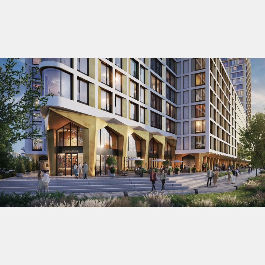 2-к. квартира, 73,8 м², 18/19 эт.