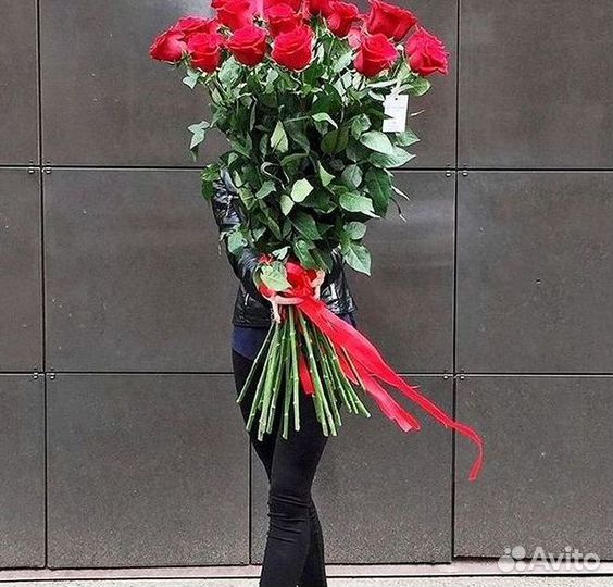 Высокие розы, букеты, цветы Доставка