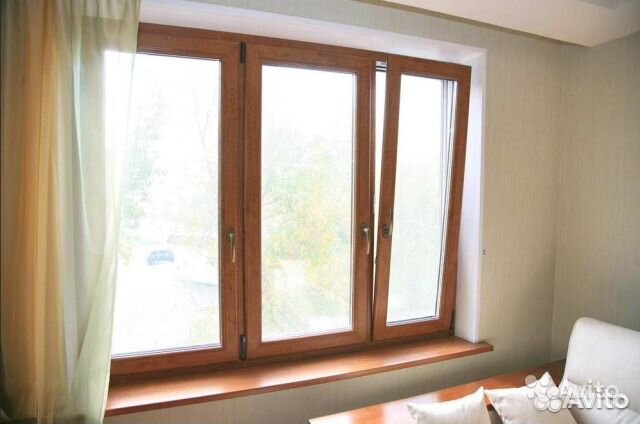 Окно пластиковое с энергосбережением 1300х1300