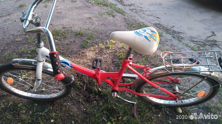 Велосипед подростковый, складной