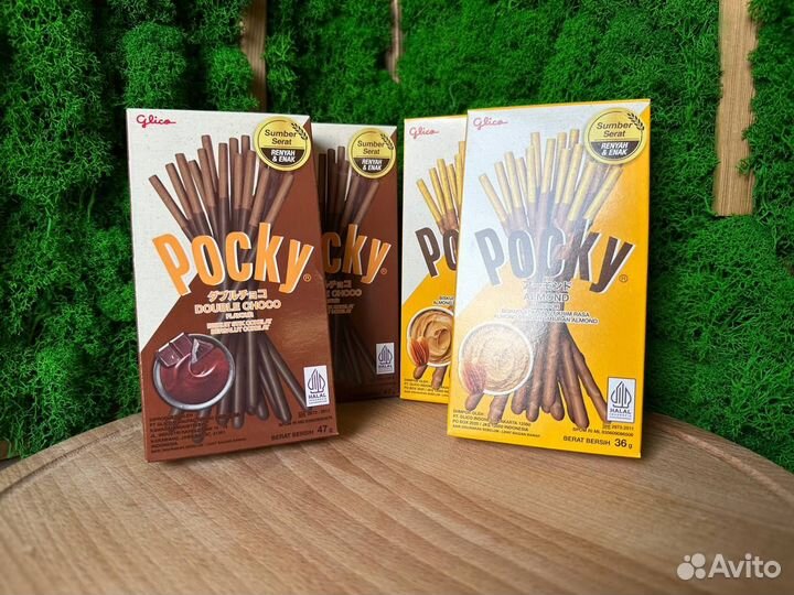 Палочки Pocky Миндаль, Дойной шоколад