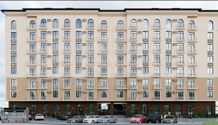 2-к. квартира, 73 м², 2/8 эт.