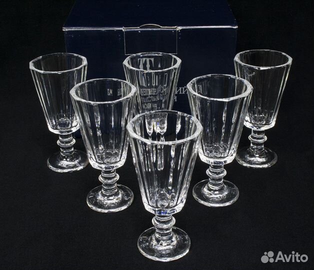 Набор Лафитники 6 шт, 25 мл, высота 8 см, диаметр