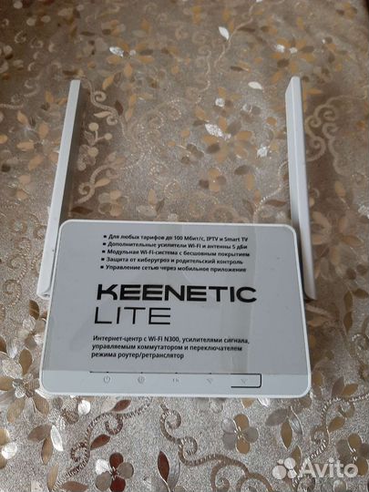 Wifi роутер keenetic lite