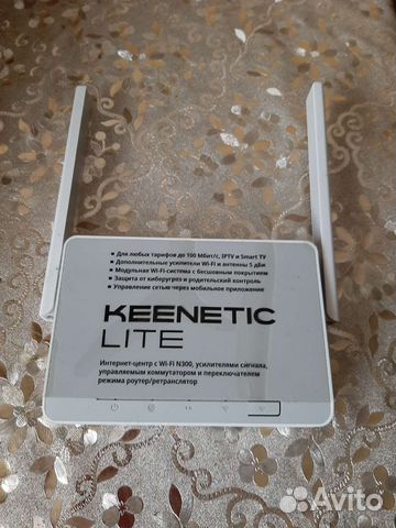 Wifi роутер keenetic lite