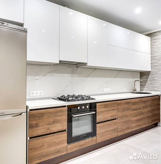 Кухонный гарнитур прямой на заказ