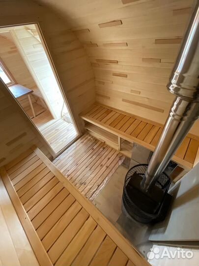 Баня-бочка от производителя 5,0 м х 2,40 м